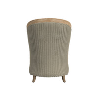 Sunset West Cambria Dining Chair in Canvas Canvas with Self Welt