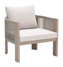 Zuo Modern Rebel Accent Chair in Beige