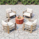 Zuo Modern Rebel Accent Chair in Beige