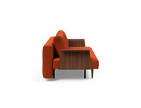 Innovation Living Recast Plus Sofa with Walnut Arms Dark Wood Legs