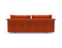 Innovation Living Recast Plus Sofa with Walnut Arms Dark Wood Legs
