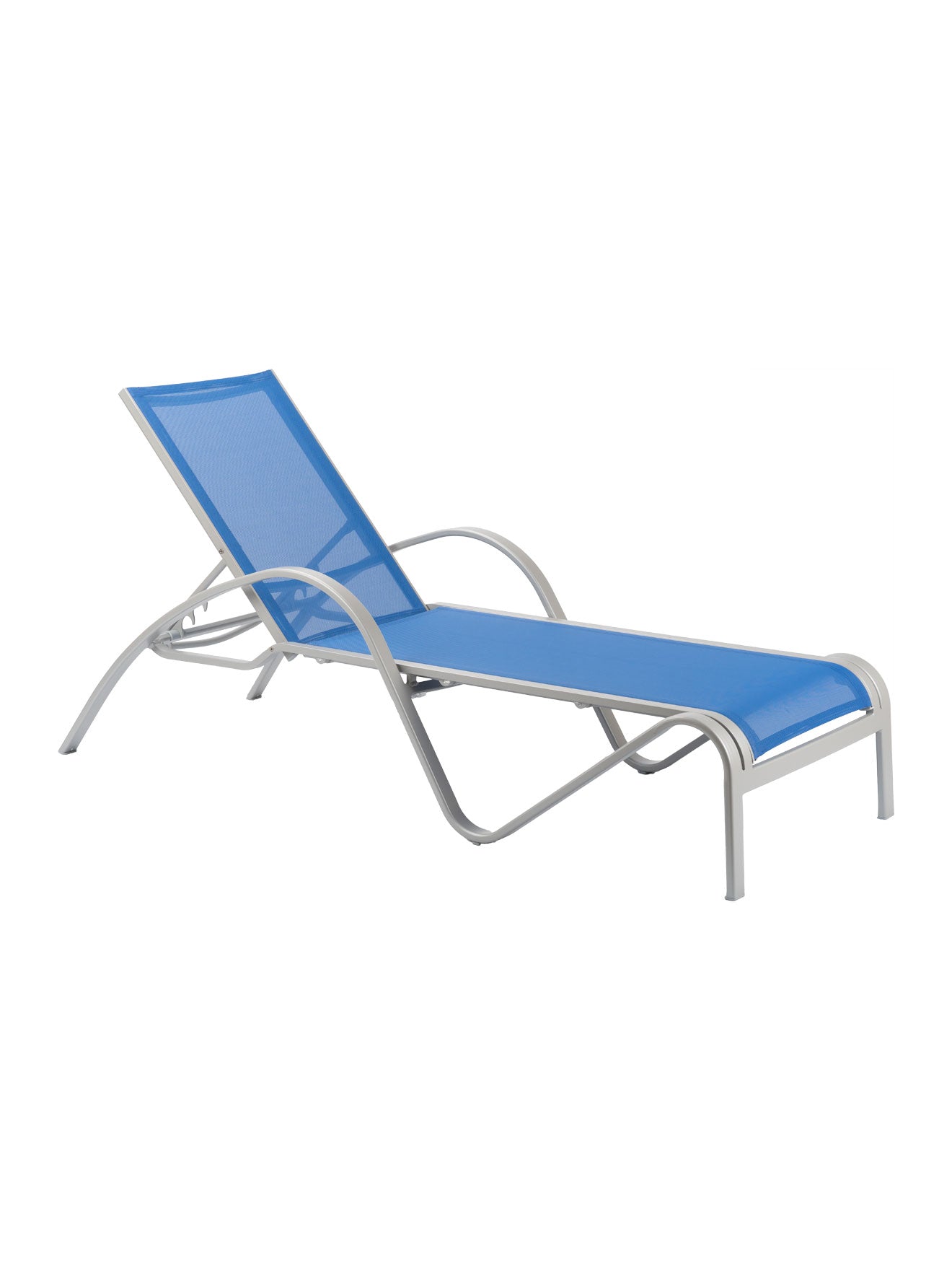 Florida Seating Redington Powdercoated Aluminum Sunlounger