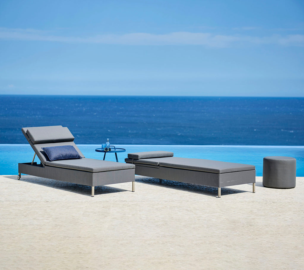 Cane-Line Rest Sunbed - Single - Sonnet Commercial