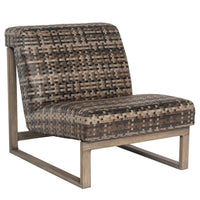 Woodard Reunion Armless Lounge Chair
