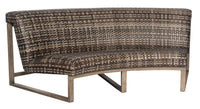 Woodard Reunion Curved Sofa
