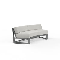 Sunset West Redondo Curved Sofa with Cushion