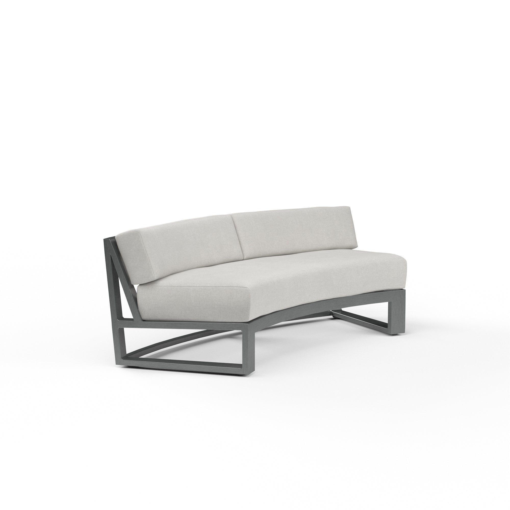 Sunset West Redondo Curved Sofa with Cushion