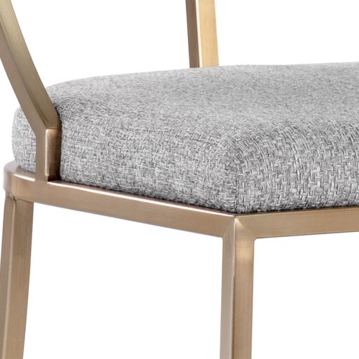 Sunpan Makena Counterstool Monument Oatmeal / Pebble