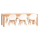 International Home Miami Amazonia Charlotte Deluxe 7 Piece Teak Rectangular Patio Dining Set