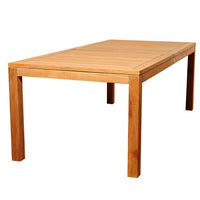 International Home Miami Amazonia Charlotte 9 Piece Teak Rectangular Patio Dining Set