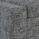 Sunpan Hartley Storage Bench in Distressed Nash Zebra / Natural - Moto Succo