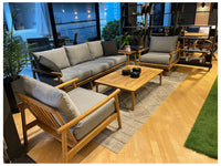 Royal Teak Seville Sofa / 3-Seater Sofa with Cushions