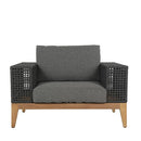 Sunpan Salerno Armchair - Gracebay Grey / Palazzo Taupe