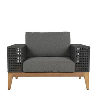 Sunpan Salerno Armchair - Gracebay Grey / Palazzo Taupe