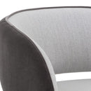 Sunpan Rosalia Lounge Chair Meg Rust / Mina Light Grey-Meg Ash / Timeless Teal