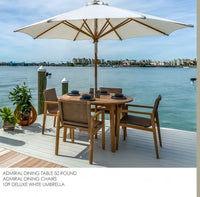 Royal Teak Admiral Dining Table 50 Round