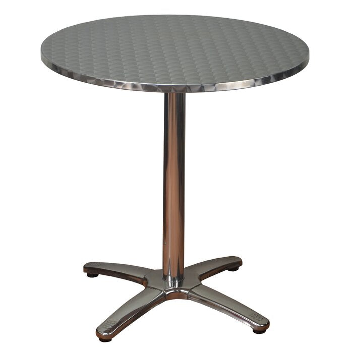 H&D Seating 31.5in Round Aluminum Patio Table