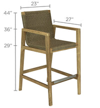 Royal Teak Admiral Bar Chair
