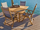 Royal Teak Dolphin Table 50" Square