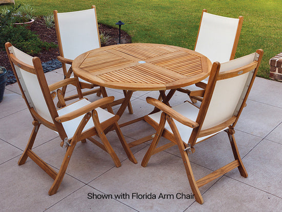Royal Teak 47" Large Sailor Table