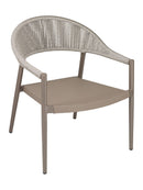 Florida Seating Powder Coated Aluminum Frame Lounge Chair with Textilene Seat and Polypropylene Back - RP-01 LOUNGE CHAIR