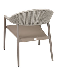 Florida Seating Powder Coated Aluminum Frame Lounge Chair with Textilene Seat and Polypropylene Back - RP-01 LOUNGE CHAIR