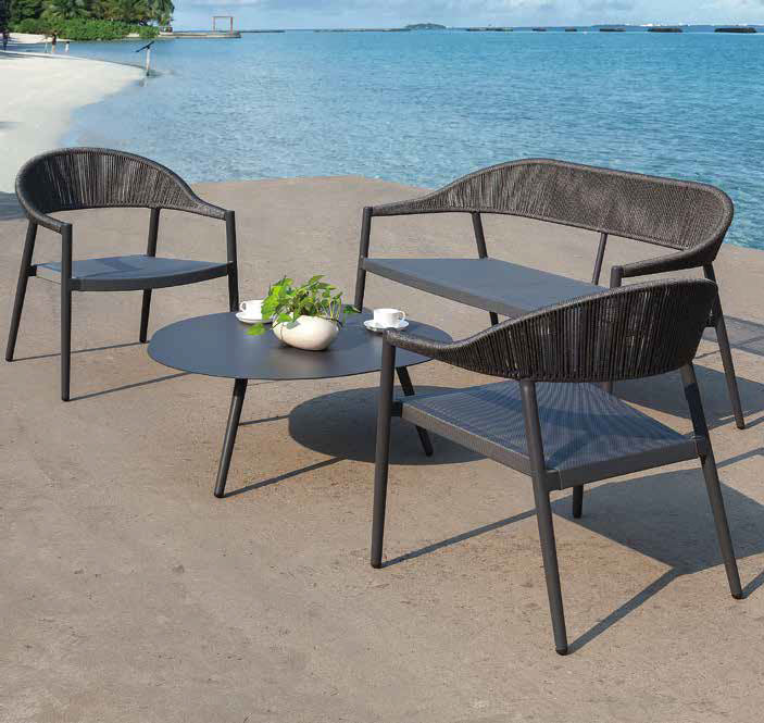 Florida Seating Powder Coating Aluminum Side Chair - RP-01S
