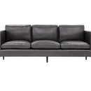 Sunpan Richmond Sofa - Brentwood Charcoal Leather