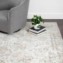 Sunpan Zagora Loom-Knotted Rug Cream/Beige in 6' X 9' / 8' X 10' /  9' X 12' / 10' X 14'