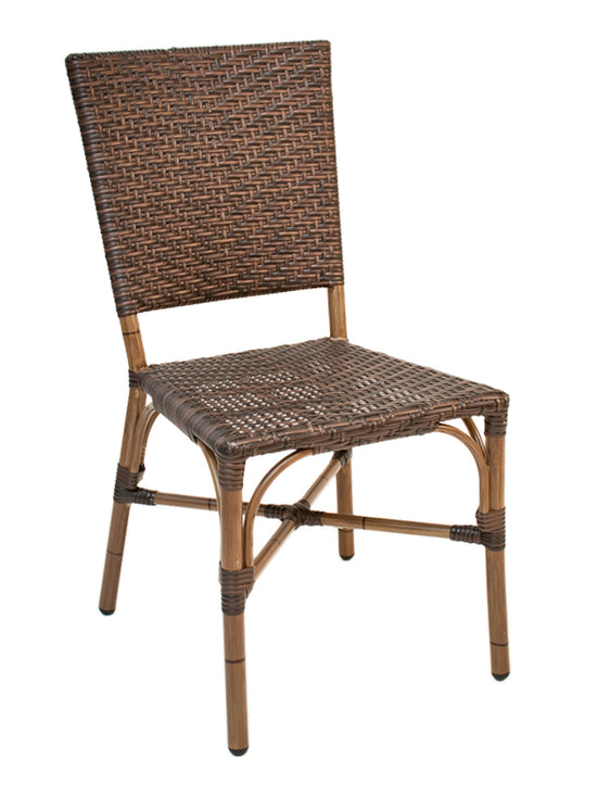 Florida Seating Hand Painted Aluminum Frame Side Chair - RT-03