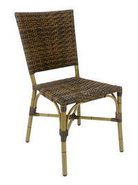 Florida Seating Hand Painted Aluminum Frame Side Chair - RT-03
