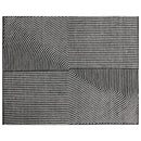Sunpan Serene Hand-Woven Rug - Black/White 5' X 8' / 8' X 10' / 9' X 12'
