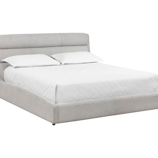 Sunpan Senna Bed Queen / King Belfast Heather Grey