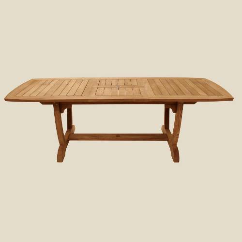 Royal Teak 64/80/96" Gala Expansion Table - Double Leaf