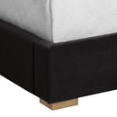 Sunpan Mabel Bed King in Abbington Charred Brown / Antonio Porcelain