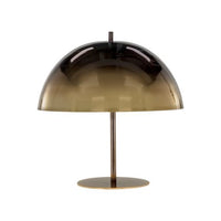 Sunpan Domina Table Lamp in Antique Brass-Black Ombre / Antique Silver