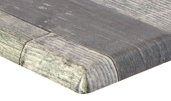 BFM Seating SoHo Table Top In Baltic Brown/Barn Wood/Rustic Gray/Gray Slate/Silver Mist