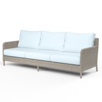 Sunset West Manhattan Ottoman with Cushion
