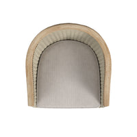 Sunset West Cambria Dining Chair in Canvas Canvas with Self Welt