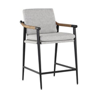 Sunpan Meadow Counter Stool - Vault Fog