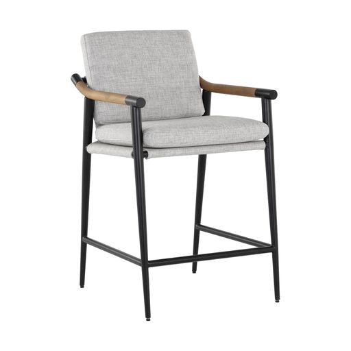 Sunpan Meadow Counter Stool - Vault Fog