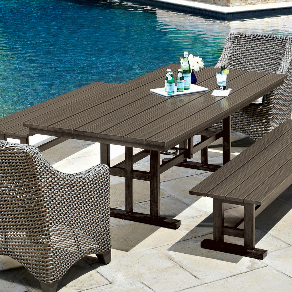 Woodard Augusta Woodlands Rectangle Dining Table