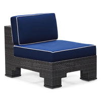 Woodard Lorenzo by Alexa Hampton Armless Chair