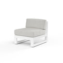 Sunset West Newport Armless Club Chair with Cushion