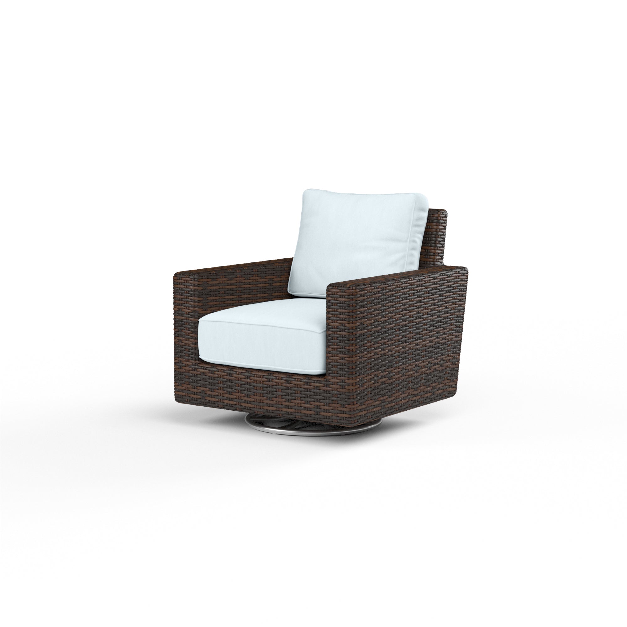 Sunset West Montecito Swivel Rocker Club Chair with Cushion