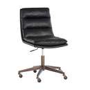 Sunpan Stinson Office Chair Bravo Black / Cognac / Cream