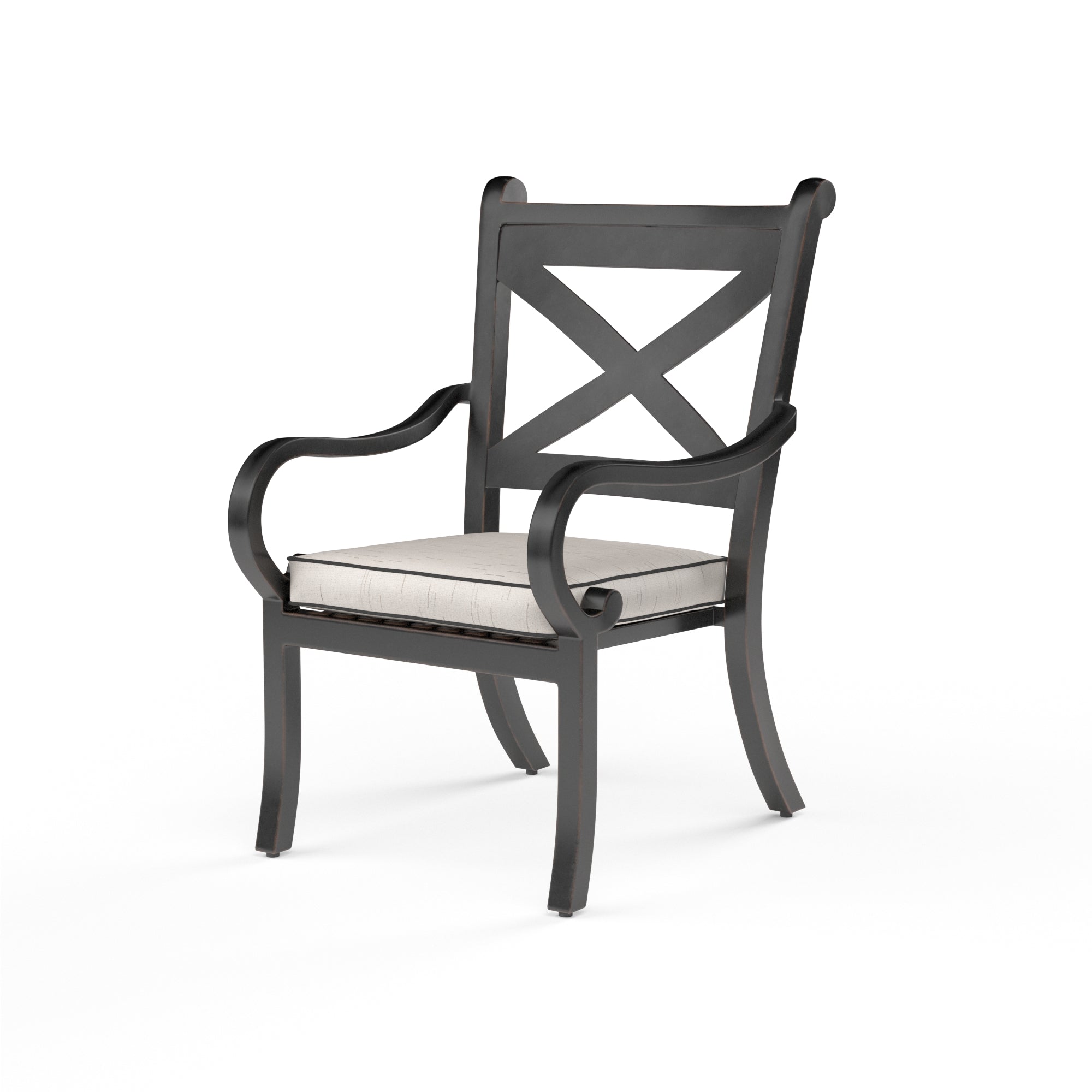 Sunset West Monterey Swivel Dining Chair with Cushion