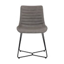 Sunpan Gracen Dining Chair in Hazelnut / Nightfall Black