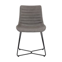 Sunpan Gracen Dining Chair in Hazelnut / Nightfall Black