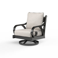 Sunset West Monterey Aluminum Swivel Rocker with Cushion